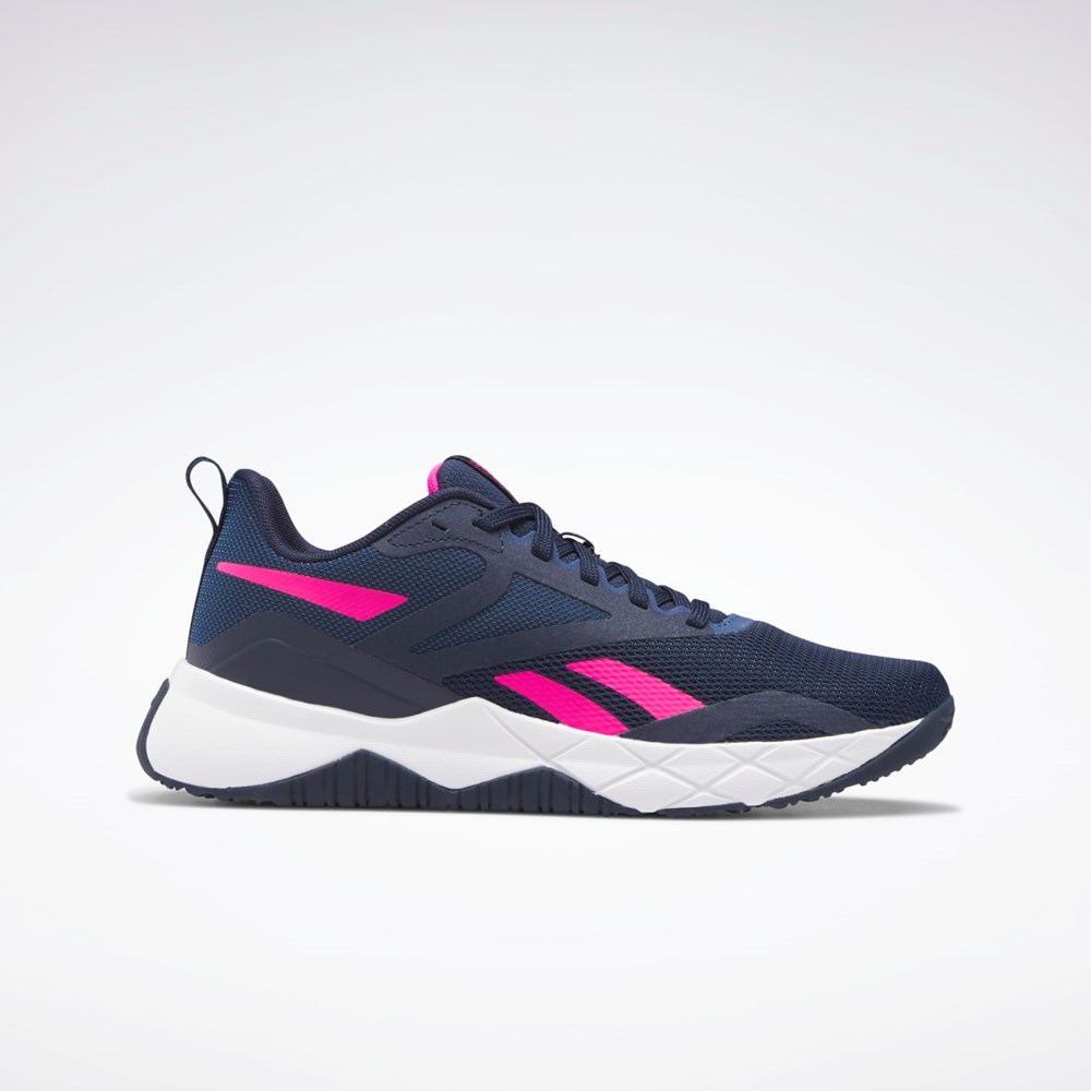 Vector Navy / Batik Blue / Proud Pink Reebok NFX Training Shoes | GY9775