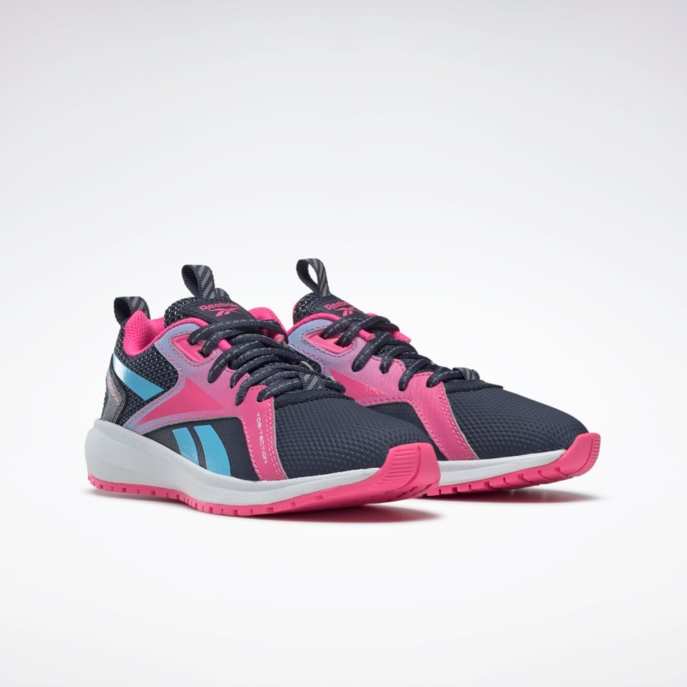 Vector Navy / Digital Blue / Atomic Pink Reebok Durable XT Shoes - Preschool | GW9692