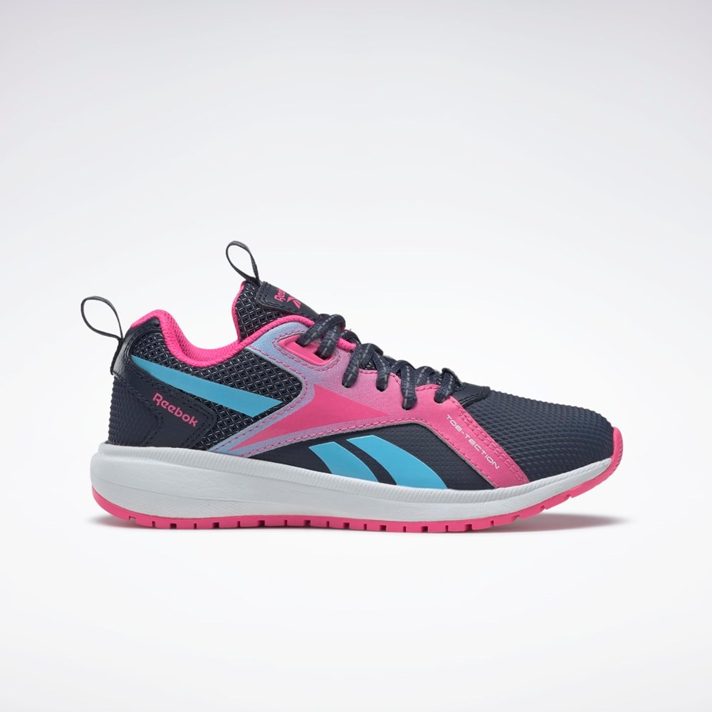 Vector Navy / Digital Blue / Atomic Pink Reebok Durable XT Shoes - Preschool | GW9692