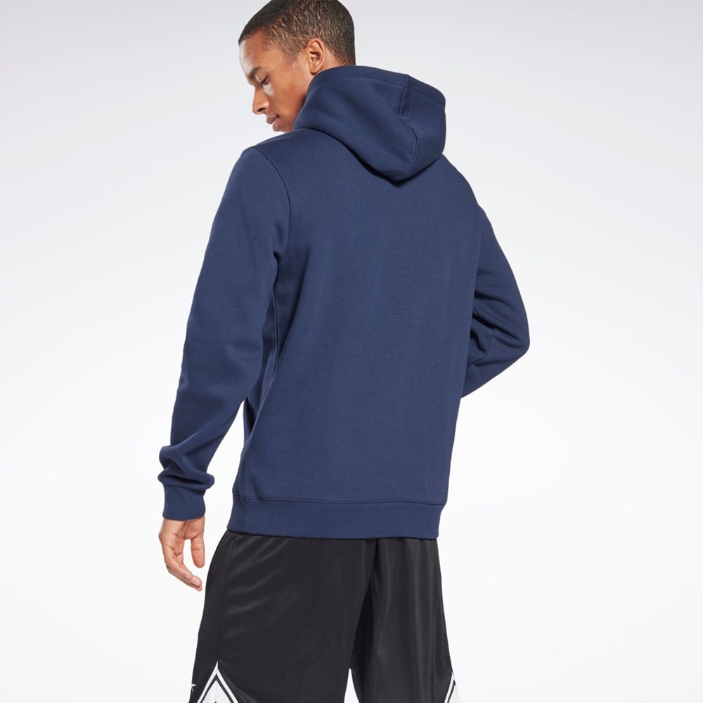 Vector Navy Reebok Reebok Identity Fleece Hoodie | GR1660