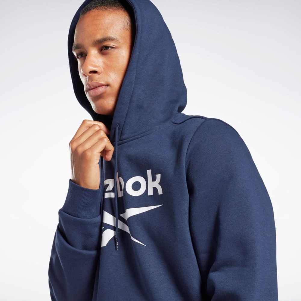 Vector Navy Reebok Reebok Identity Fleece Hoodie | GR1660