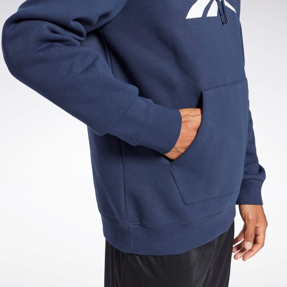 Vector Navy Reebok Reebok Identity Fleece Hoodie | GR1660