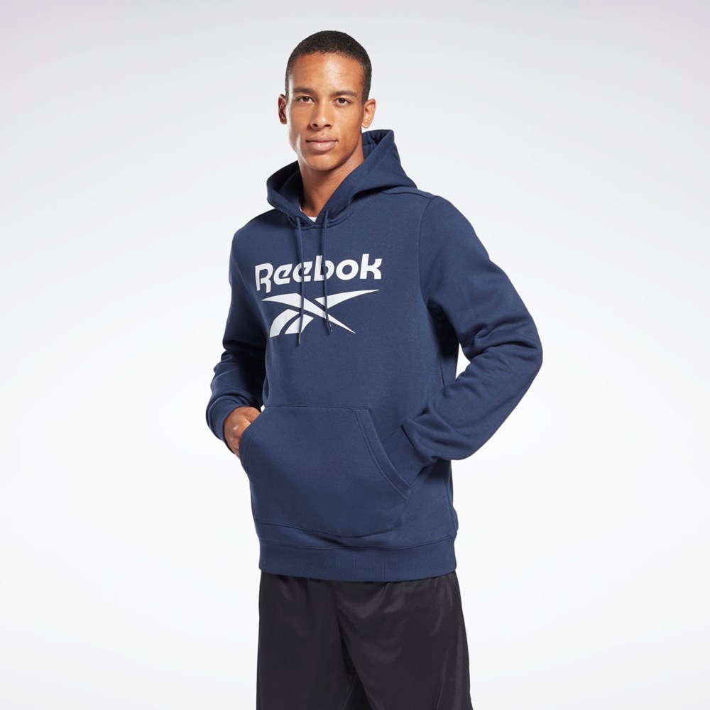 Vector Navy Reebok Reebok Identity Fleece Hoodie | GR1660