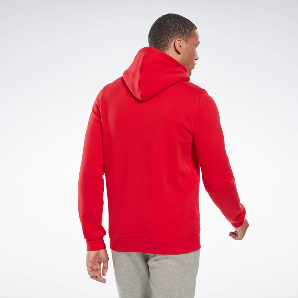 Vector Red / Black Reebok Reebok Identity Fleece Hoodie | HM5339