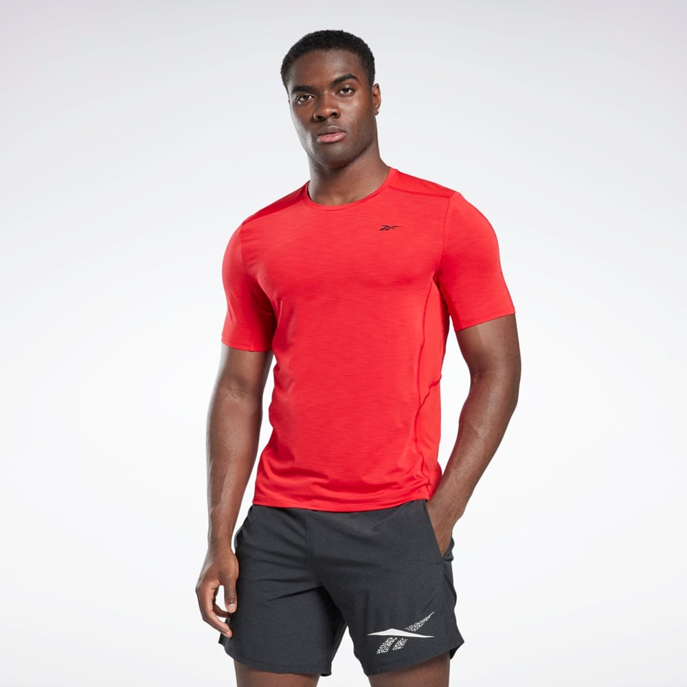 Vector Red Reebok ACTIVCHILL Athlete T-Shirt | HI0484