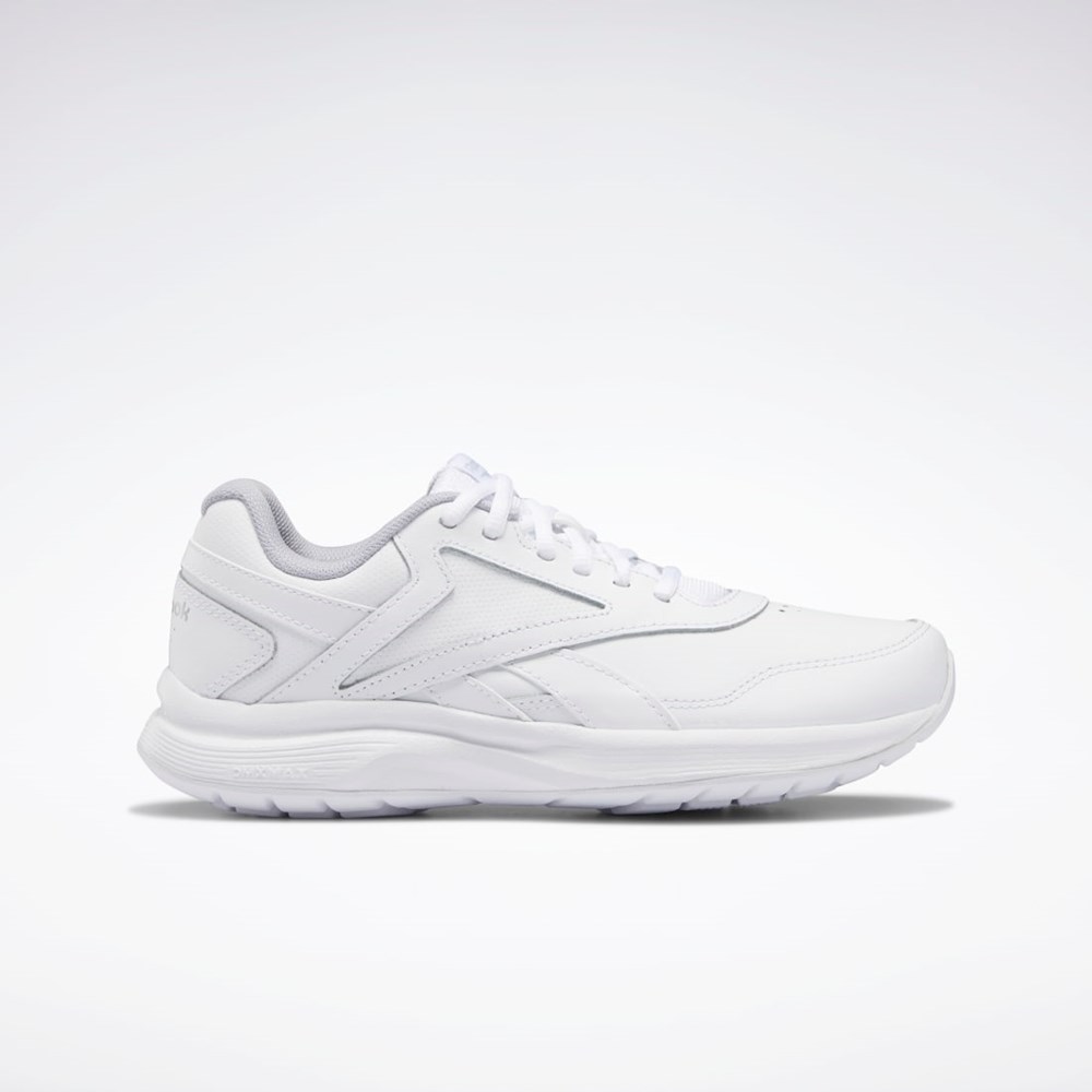 WHITE / Cold Grey 2 / Collegiate Royal Reebok Walk Ultra 7 DMX MAX Wide Shoes | FU7281