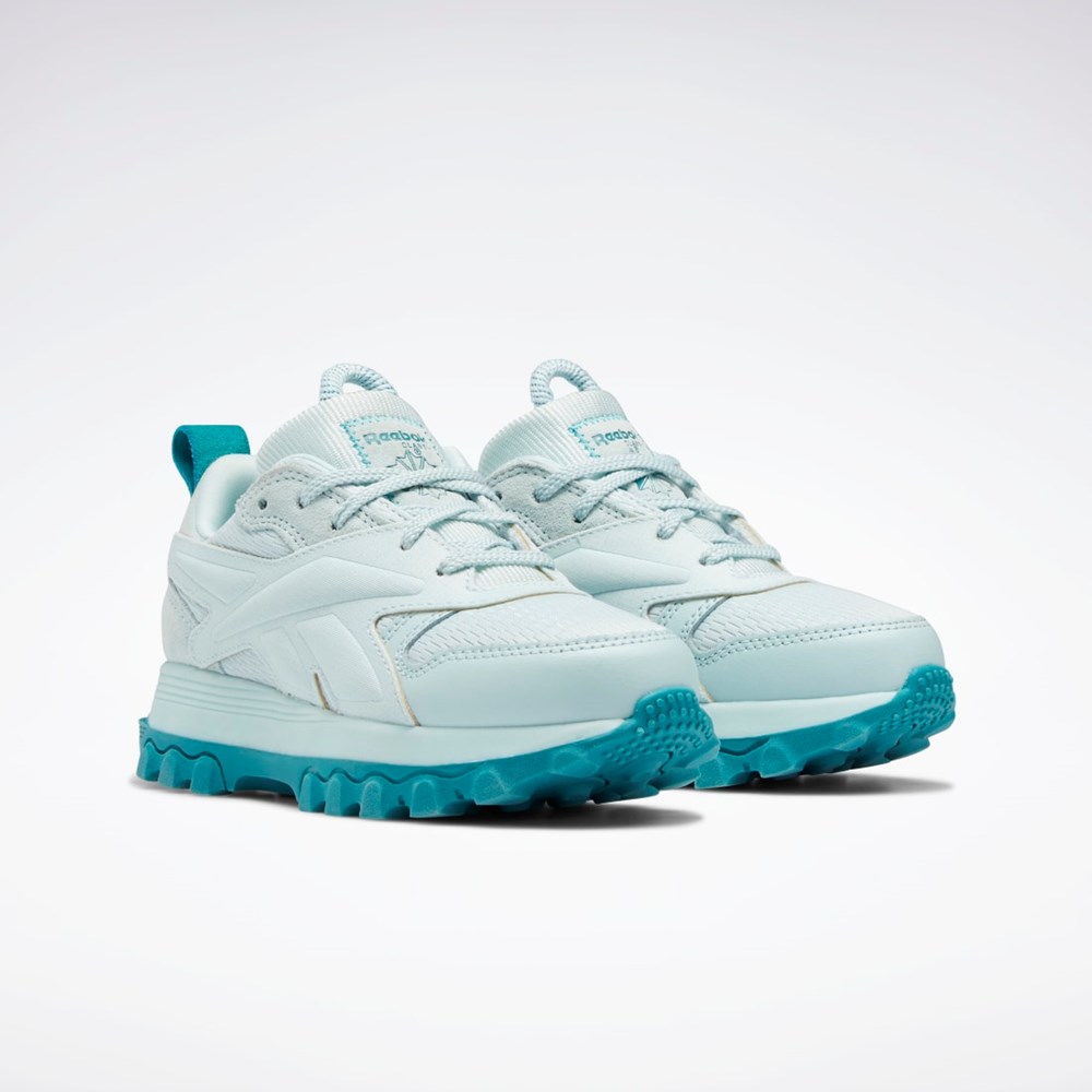 Whisper Blue / Whisper Blue / Seaport Teal Reebok Cardi B Classic Leather V2 Shoes - Preschool | GZ4266