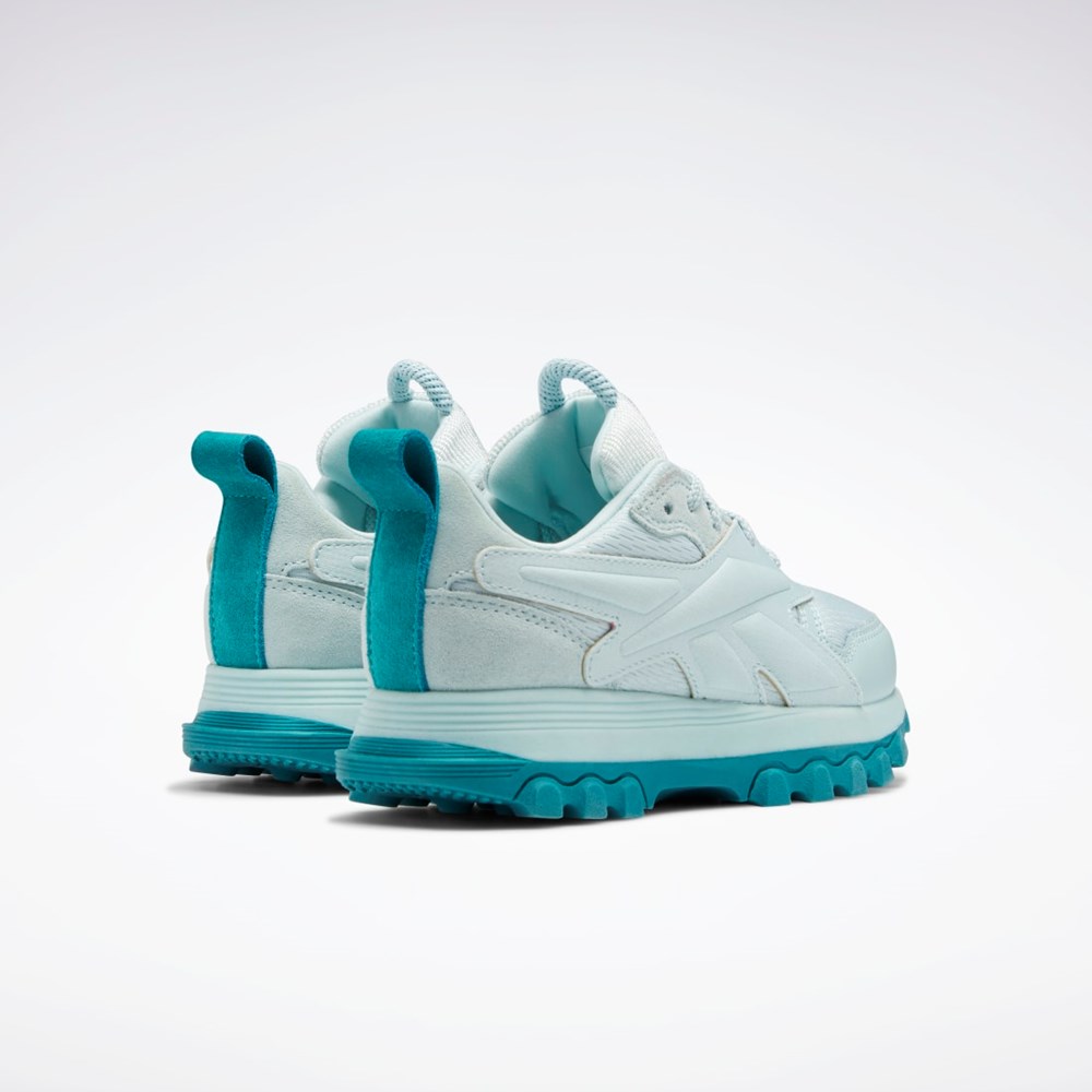 Whisper Blue / Whisper Blue / Seaport Teal Reebok Cardi B Classic Leather V2 Shoes - Preschool | GZ4266