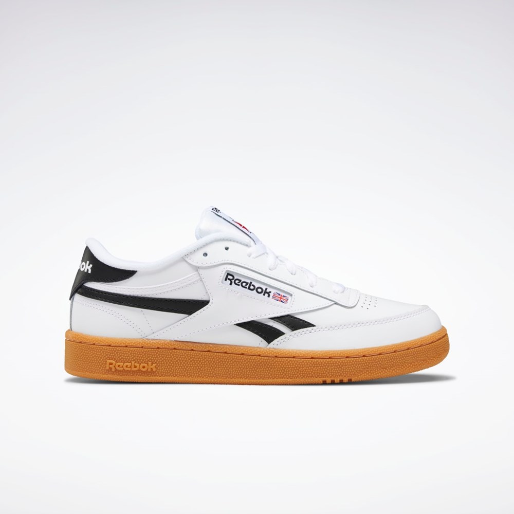 White / Black / Reebok Rubber Gum-06 Reebok Club C Revenge Shoes | EG9243