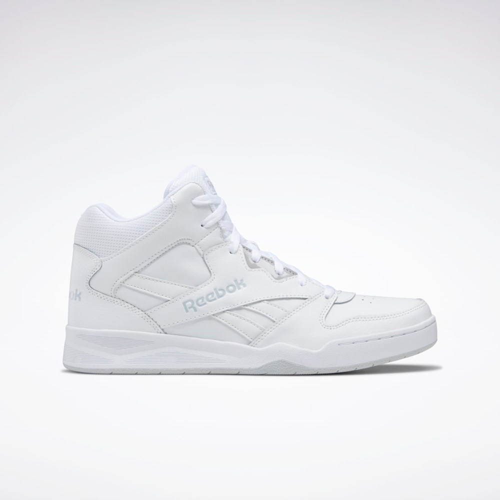 White / Lgh Solid Grey Reebok Reebok Royal BB 4500 Hi 2 Basketball Shoes | CN4107