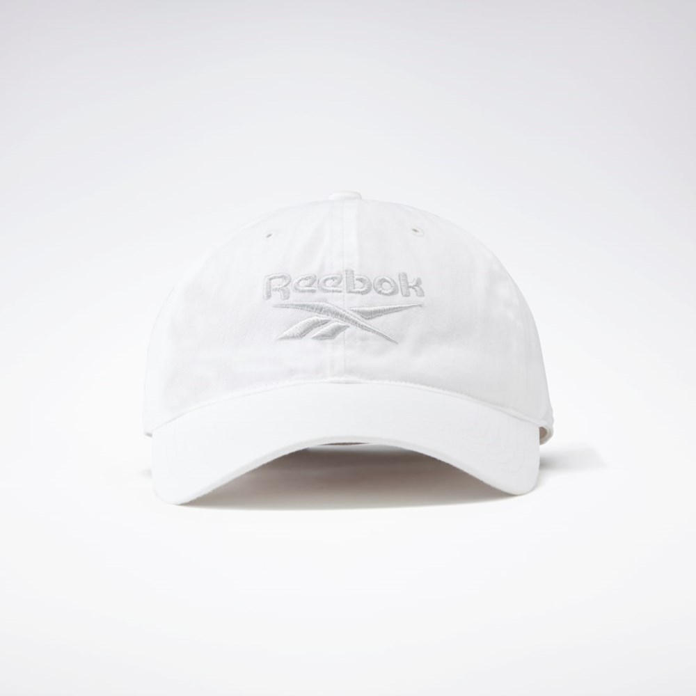 White Reebok Active Foundation Badge Hat | GN8404