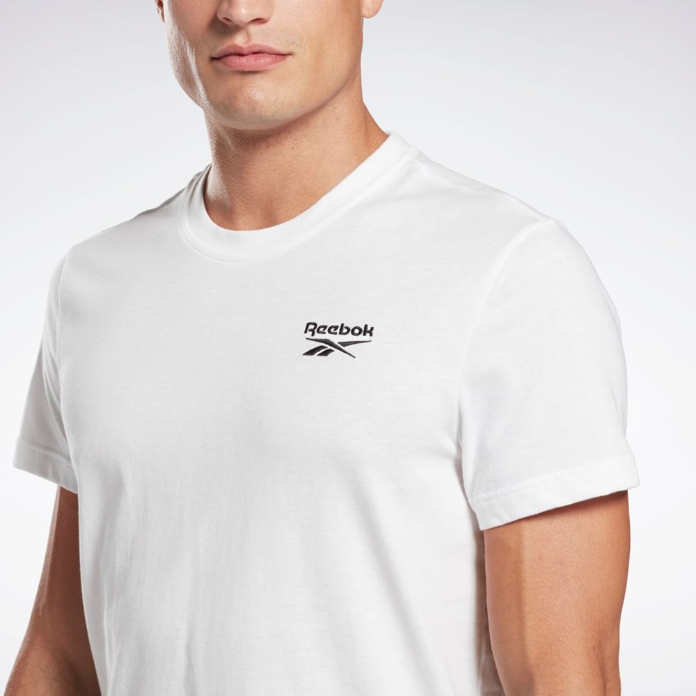 White Reebok Reebok Identity T-Shirt | GL3146