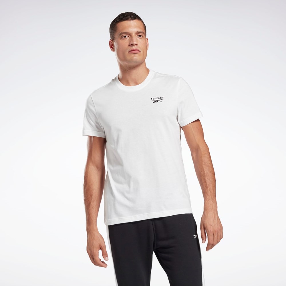 White Reebok Reebok Identity T-Shirt | GL3146