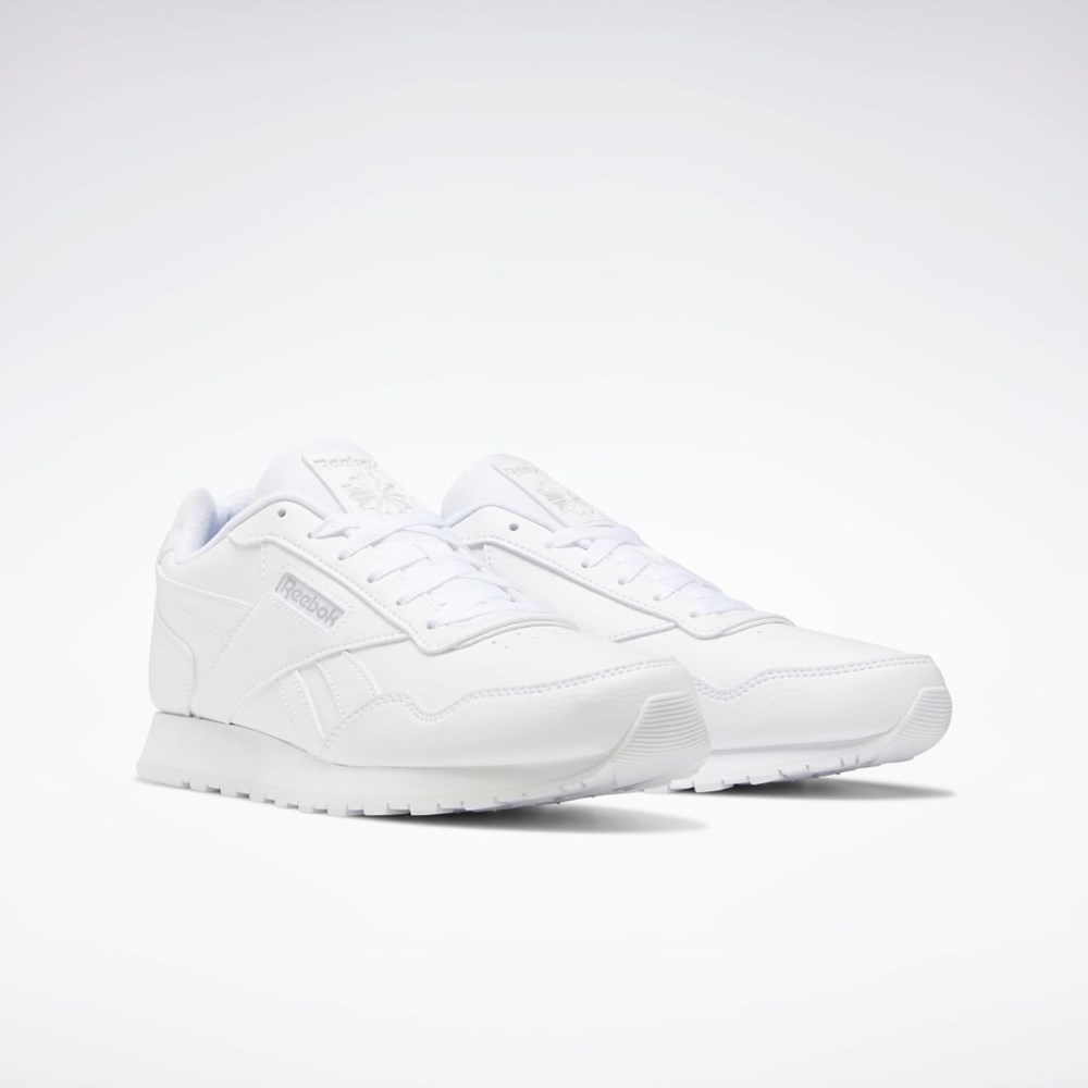 White / STEEL Reebok Reebok Classic Harman Run Shoes | CM9939