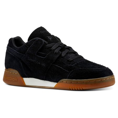 Black / GUM Reebok Workout Plus | CN3756