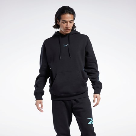 Black Reebok Classics Brand Proud Hoodie | HI4598