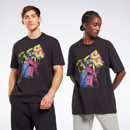 Black Reebok Graphic Series T-Shirt | HB8537