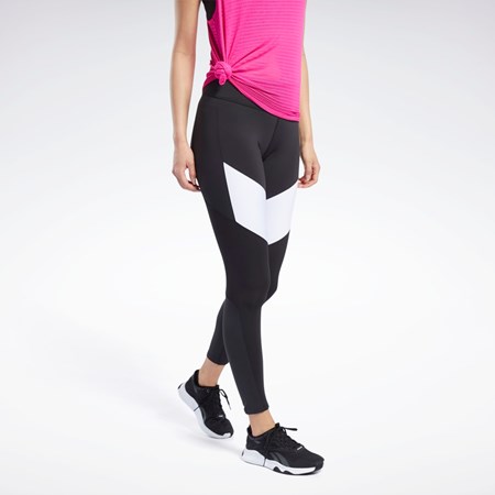 Black Reebok Lux 2 Leggings | FU2038