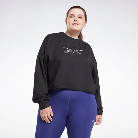 Black Reebok Modern Safari Coverup (Plus Size) | HN4365