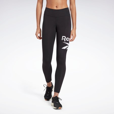 Black Reebok Reebok Identity Logo Leggings | GL2547