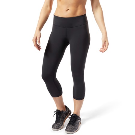 Black Reebok Reebok Lux 3/4 Length 2 Leggings | DY8149