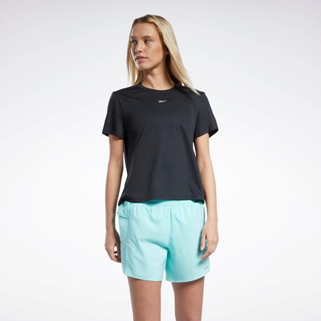 Black Reebok Running Speedwick T-Shirt | GS1927