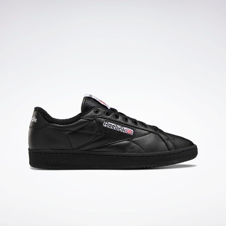 Black / Vector Red / Black Reebok Club C Grounds Shoes | GY8788