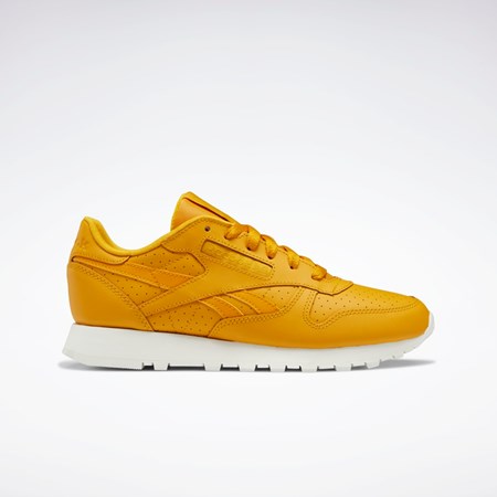 Bright Ochre / Bright Ochre / Chalk Reebok Classic Leather Shoes | GY1579