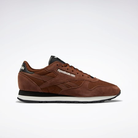 Brush Brown / Core Black / Chalk Reebok Classic Leather Shoes | GW3792