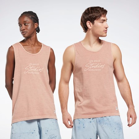 Canyon Coral Reebok Les Mills® Natural Dye Tank Top | HD4160