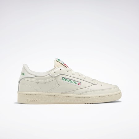 Chalk / Alabaster / Glen Green Reebok Club C 85 Vintage Shoes | GX3686