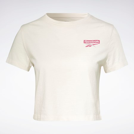 Classic White Reebok Training Essentials Graphic T-Shirt | HH7283