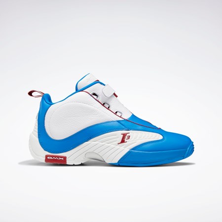 Dynamic Blue / Ftwr White / Flash Red Reebok Answer IV Basketball Shoes | HP3125