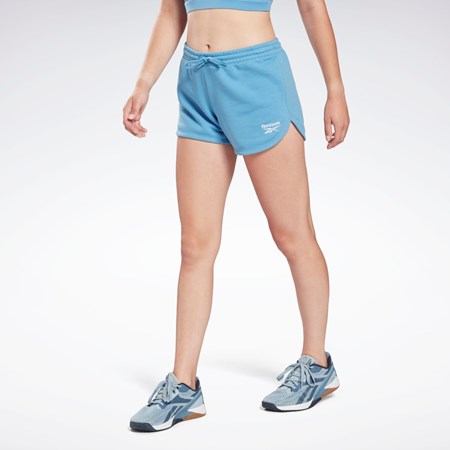 Essential Blue Reebok Reebok Identity French Terry Shorts | HB2306