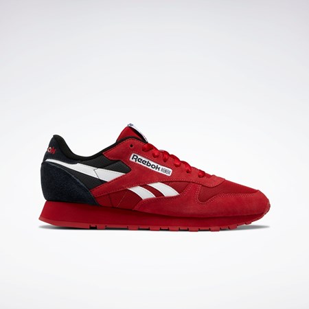 Flash Red / Ftwr White / Core Black Reebok Classic Leather Make It Yours Shoes | GW9700