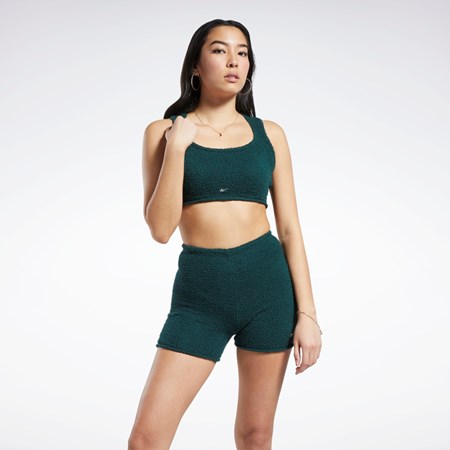 Forest Green Reebok Classics Cozy Tank Top | HH7363