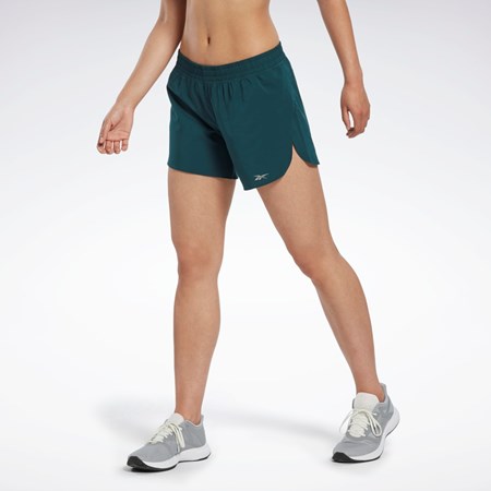 Forest Green Reebok Running Shorts | HK4766