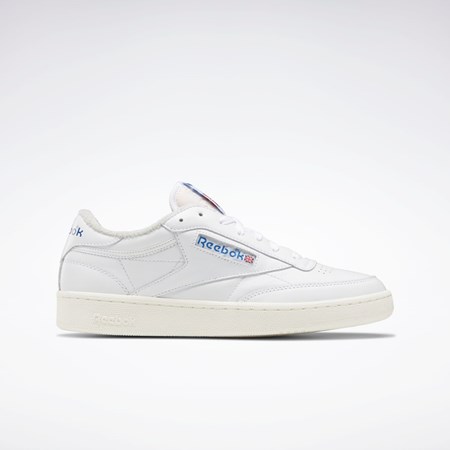 Ftwr White / Chalk / Vector Blue Reebok Club C 85 Vintage Shoes | GX4467