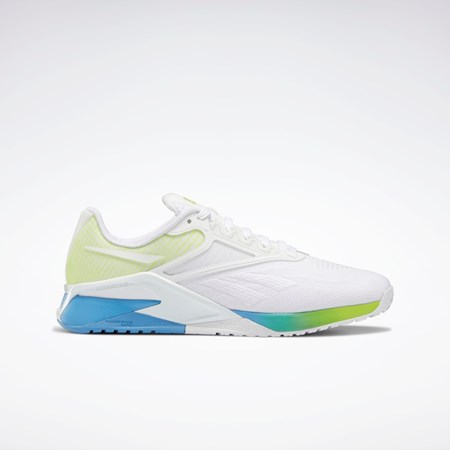 Ftwr White / Essential Blue / Acid Yellow Reebok Reebok Nano X2 Training Shoes | GZ6437