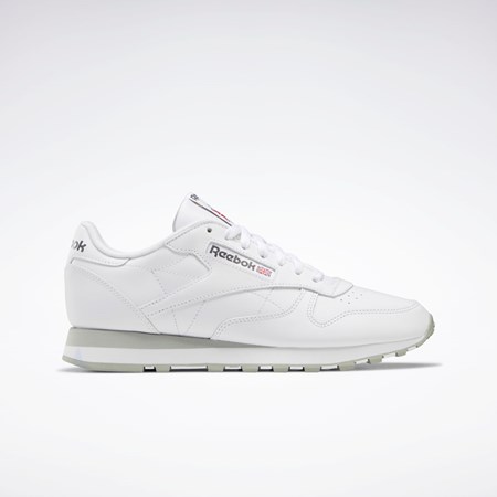 Ftwr White / Pure Grey 3 / Pure Grey 7 Reebok Classic Leather Shoes | GY3558