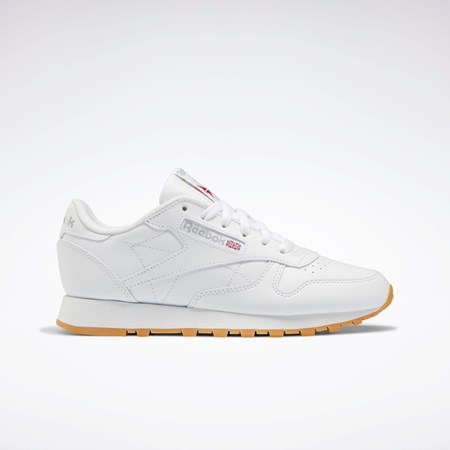 Ftwr White / Pure Grey 3 / Reebok Rubber Gum-03 Reebok Classic Leather Shoes | GY0956