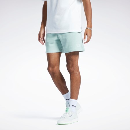 Light Sage Reebok Classics Terry Shorts | H54414