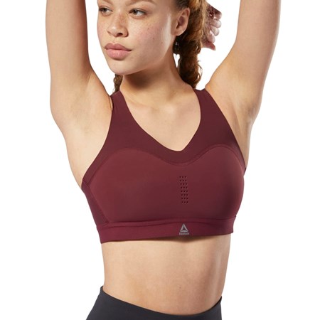 Maroon Reebok Reebok PureMove Bra Motion Sense ™ | EB8181