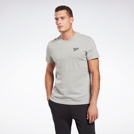 Medium Grey Heather Reebok Reebok Identity T-Shirt | GJ0640