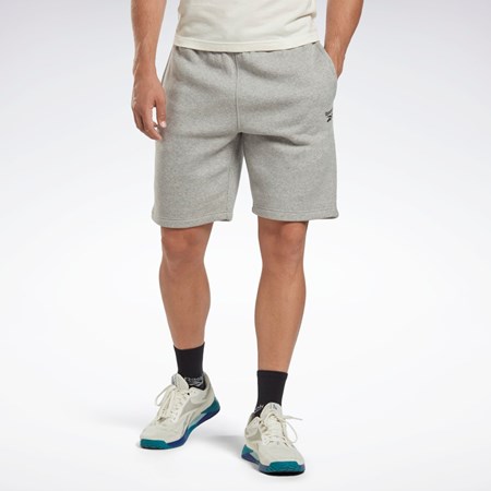 Medium Grey Heather Reebok Reebok Identity Fleece Shorts | HS7113