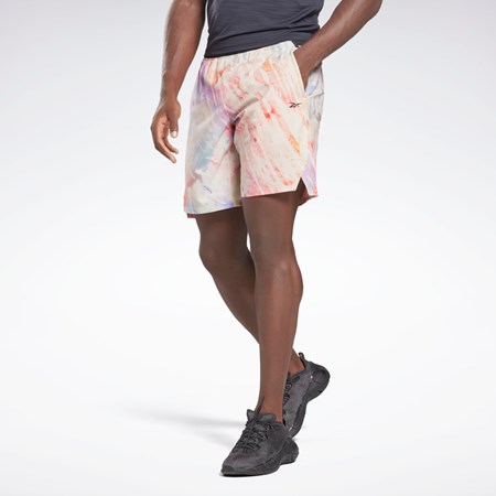 Moonstone Reebok Allover Print Strength Shorts | HA9048