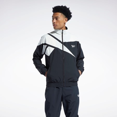 Night Black / Night Black Reebok Classics Vector Track Jacket | HK7078