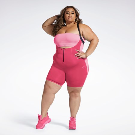 Pink Fusion Reebok Cardi B Leotard (Plus Size) | HH9106