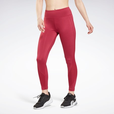 Punch Berry Reebok Workout Ready Mesh Leggings | GV0843