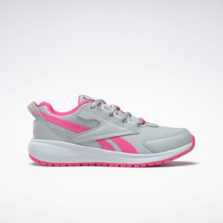 Pure Grey 2 / Atomic Pink / Ftwr White Reebok Reebok Road Supreme 3 Shoes - Preschool | GX3994